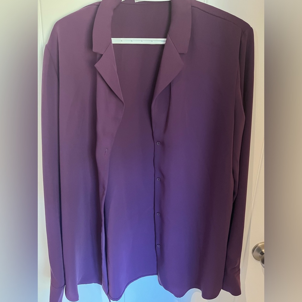 Babaton Purple Blouse